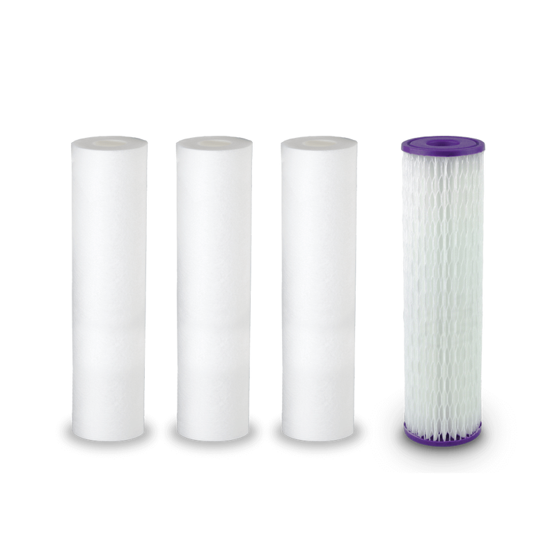 10" Pre-Filter Replacement 3-Pack + Post-Filter Replacement Bundle image number 0